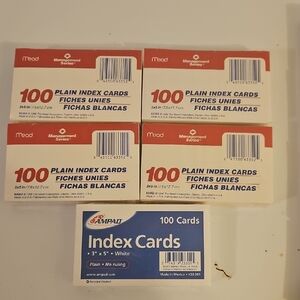 New Index Cards